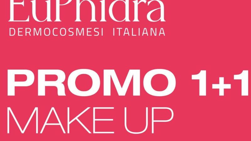 Promozione makeup EuPhidra 1+1